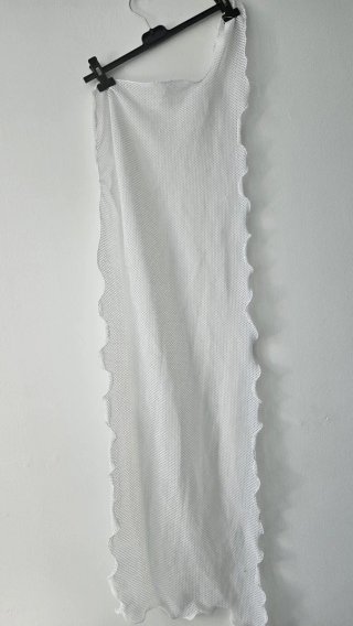 Pareo bianco a rete