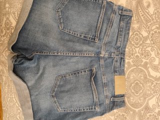 Pantalón corto vaquero azul Talla M
