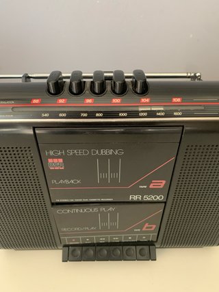 Radioregistratore BSR RR5200 Vintage