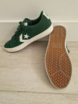 Zapatillas Converse Verdes y Blancas