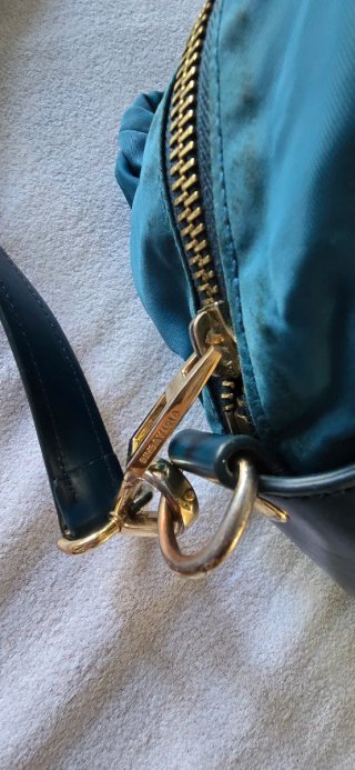 Bolso Bimba y Lola Azul Marino y Dorado