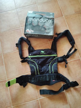Mochila Portabebés Manduca Black Line