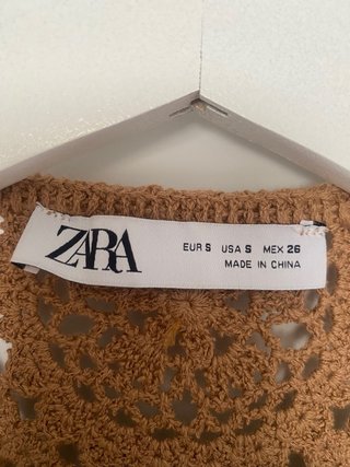 Chaleco Zara Crochet