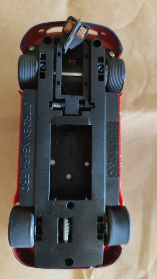 Scalextric Citroën Xsara Pro, llantas Oz Racing.