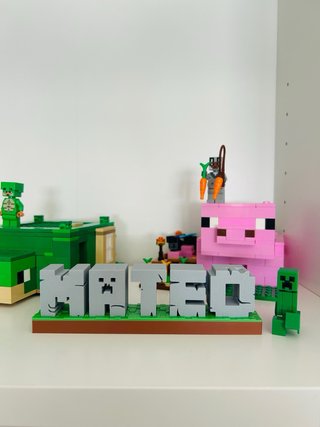 Cartel Nombre Minecraft