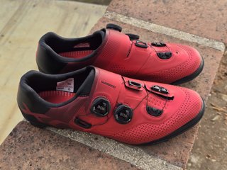 Zapatilla Shimano SH-XC702 MTB Roja 45