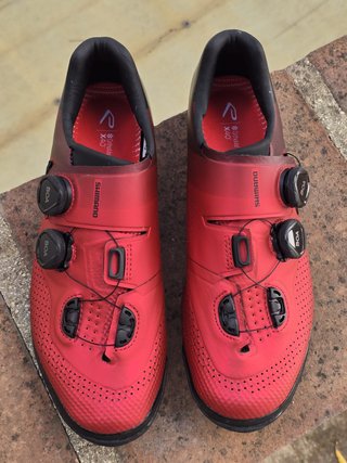 Zapatilla Shimano SH-XC702 MTB Roja 45
