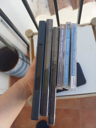 Lote di CD SOFTWARE, VIDEOGIOCHI, MUSICA, VINTAGE