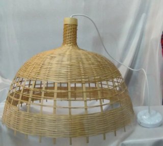 Lámpara ratán 60cm