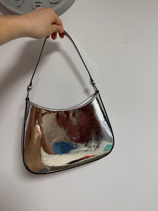 Bolso Prada Plata