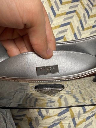 Bolso Prada Plata