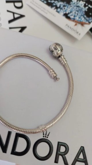 Pulsera Pandora  Corazón Brillante