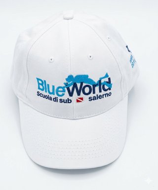 T-shirt e Cappellino blu
