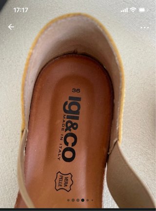 Sandali igi&co Giallo Beige
