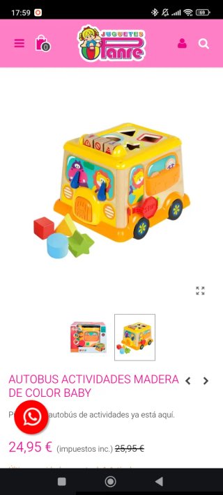 Autobús de actividades de madera