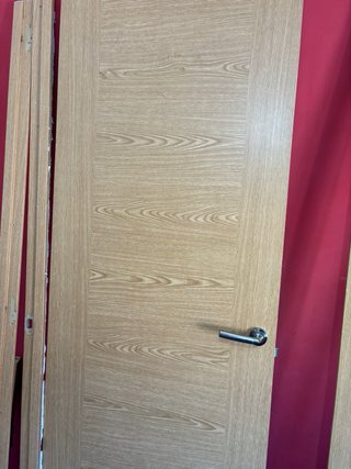 4 Puertas de interior madera con manillas