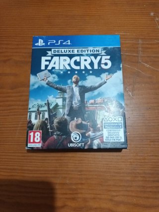Far Cry 5 PS4 Deluxe Edition + Steelbook