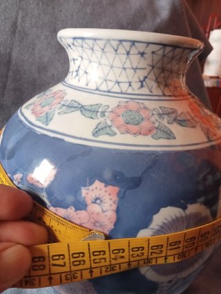 Vaso vintage ceramica fiori