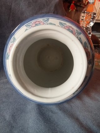 Vaso vintage ceramica fiori