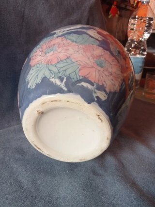 Vaso vintage ceramica fiori