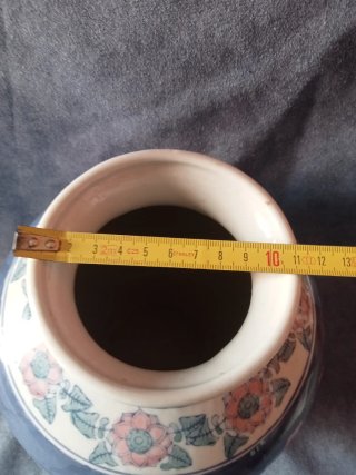 Vaso vintage ceramica fiori
