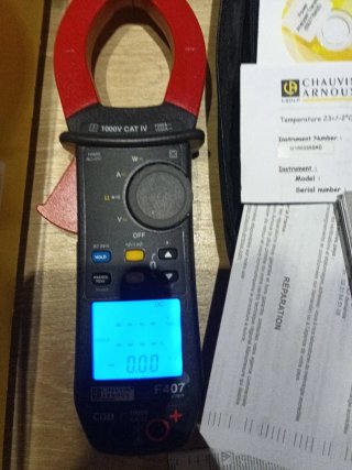 Pinza CHAUVIN ARNOUX F407 TRMS
