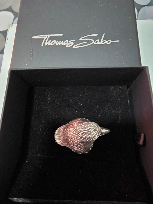 Anillo Thomas Sabo Cabeza Águila Plata