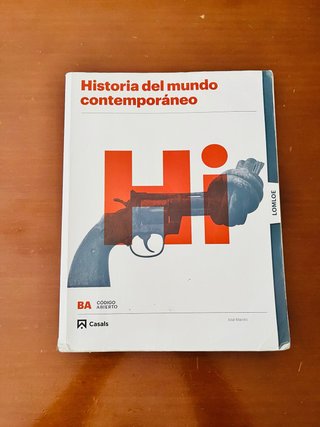 Historia del mundo contemporáneo, Hi Bachillerato