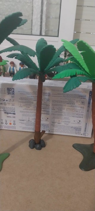 Playmobil,palmeras,lote,belen,romanos,piratas