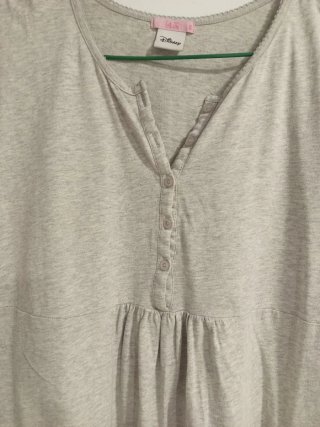 Camisola Disney Gris Algodón