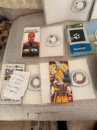 Lote 13 juegos PSP (10 con manual)