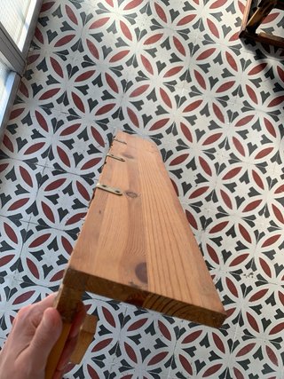 Perchero de madera