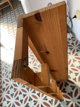 Perchero de madera
