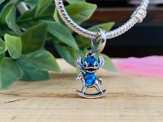 Charm Stitch Caballo Balancín Juguete - Plata