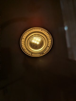 Lampada da tavolo nera LED nero 1.9W