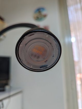 Lampada da tavolo nera LED nero 1.9W