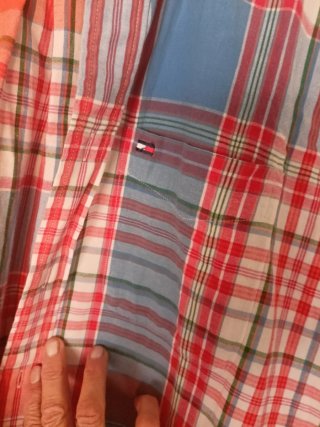 Camisa Tommy Hilfiger cuadros caballero