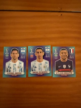 Lote Cromos Panini 2022 y 2026