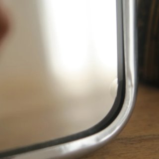 Specchio da toilette vintage cromato