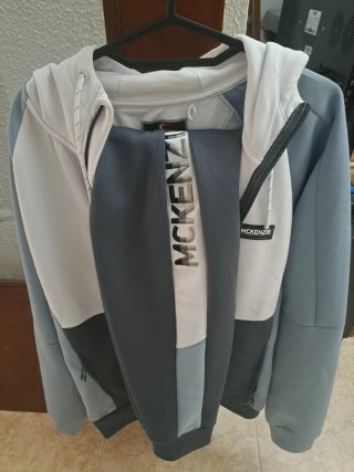 Chándal McKenzie Gris y Blanco