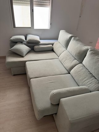 Divano Chaise Longue color Turchese