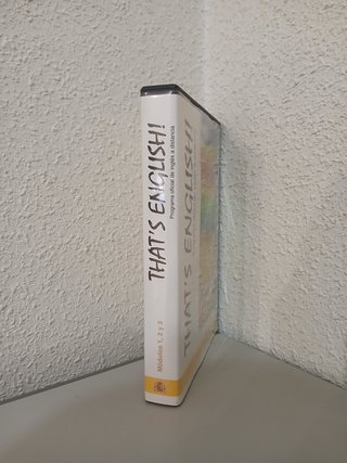 THAT'S ENGLISH! - 2009 - Módulos 1, 2 y 3 -  6 DVD