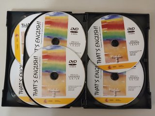 THAT'S ENGLISH! - 2009 - Módulos 1, 2 y 3 -  6 DVD