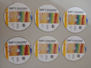 THAT'S ENGLISH! - 2009 - Módulos 1, 2 y 3 -  6 DVD