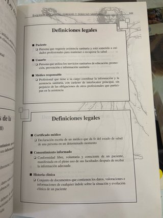 Esquemas en ciencias forenses derecho sanitario