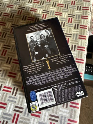 La Lista de Schindler VHS