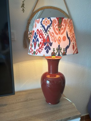 Lámpara de mesa estilo mallorquína