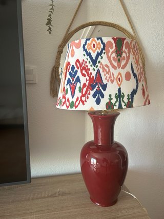 Lámpara de mesa estilo mallorquína