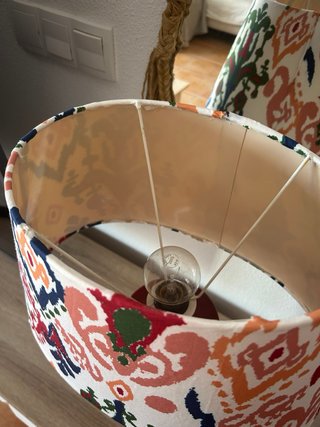 Lámpara de mesa estilo mallorquína