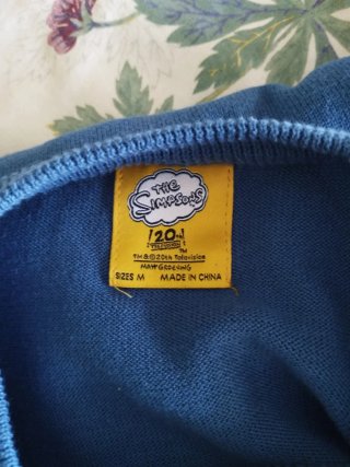 Jersey Navideño Simpsons Talla M
